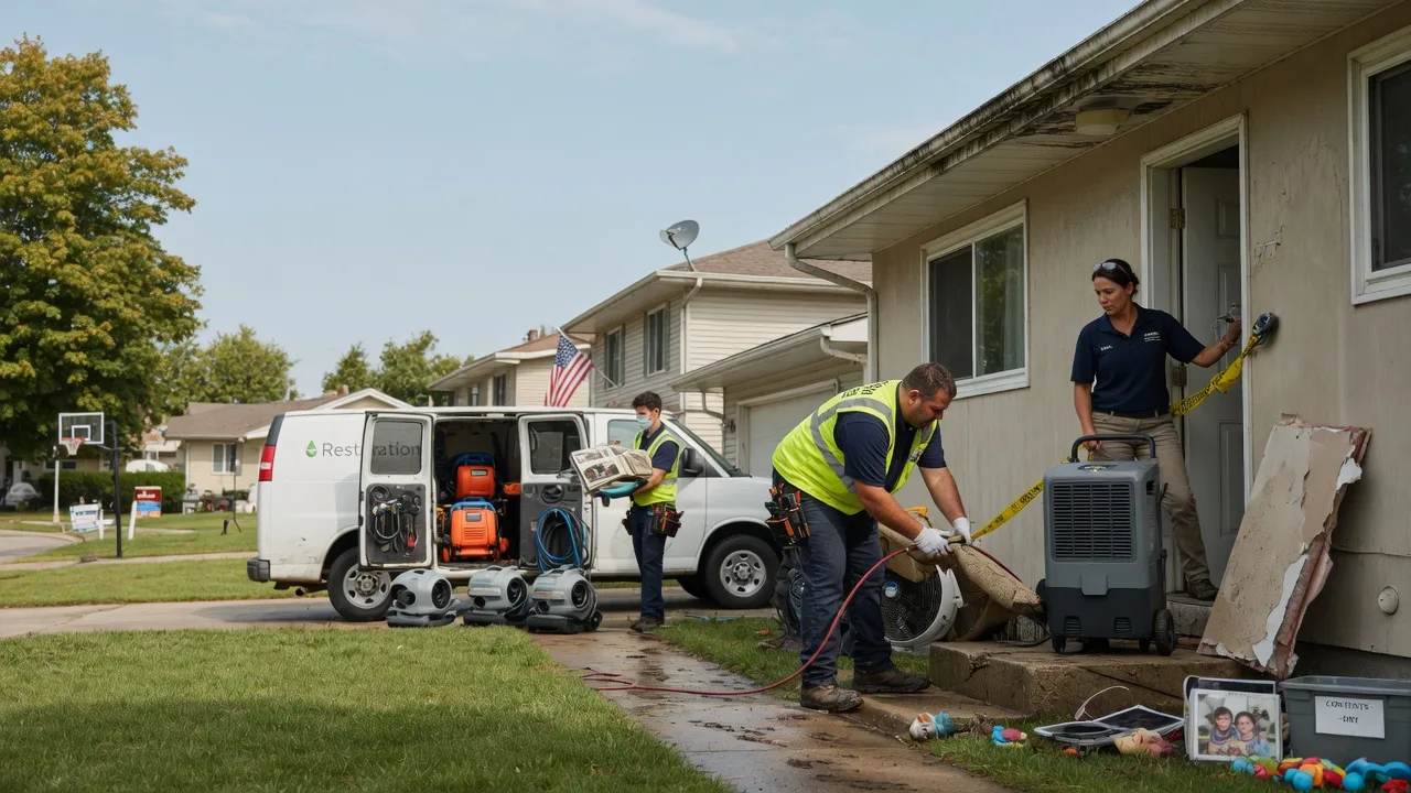 Water Damage Restoration in Pemberville, OH near me